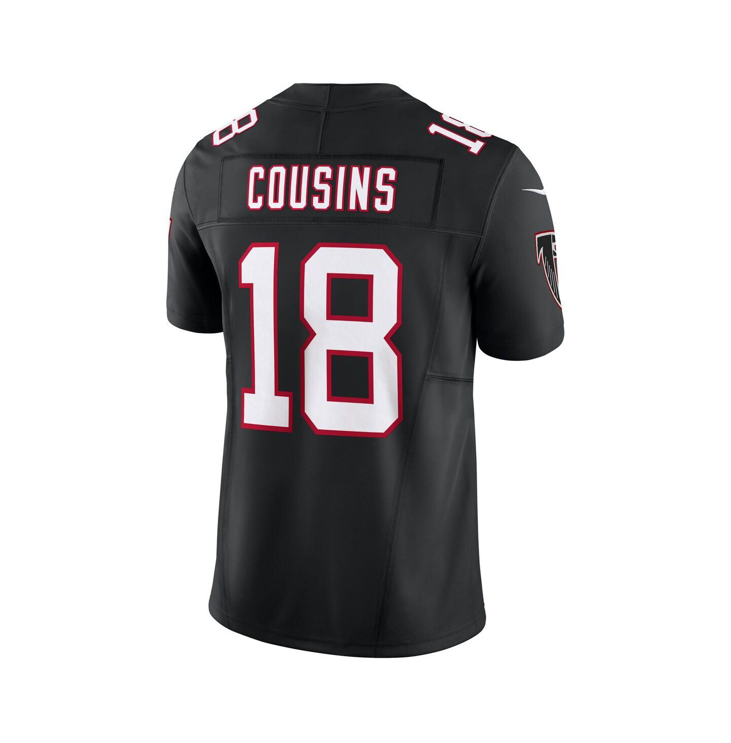 Мужской топ Nike Kirk Cousins Black Atlanta Falcons Vapor F.U.S.E. Limited Jersey — фото 3