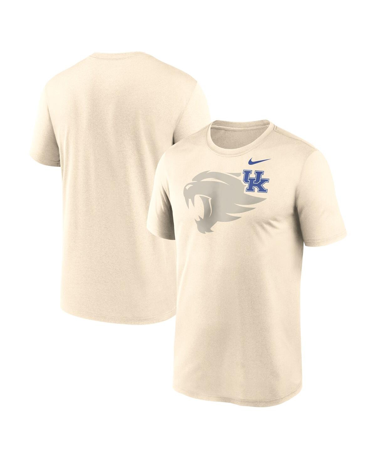 Men's Natural Kentucky Wildcats Campus Shadow Legend Performance T-Shirt - Natural