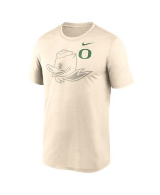 Men's Natural Oregon Ducks Campus Shadow Legend Performance T-Shirt