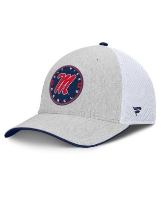 Fanatics - Men's Heather Gray Ole Miss Rebels Trigger Flex Hat