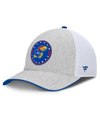 Fanatics - Men's Heather Gray Kansas Jayhawks Trigger Flex Hat