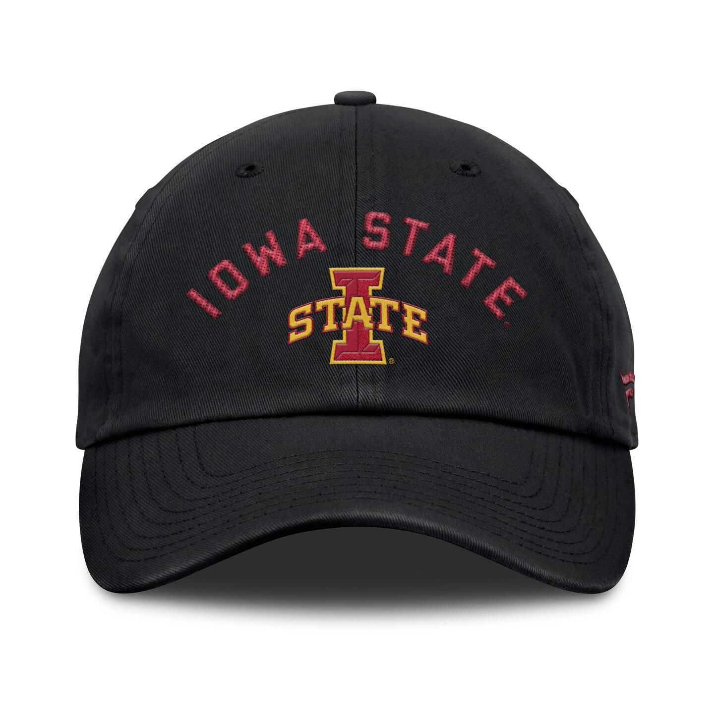 Мужская кепка Fanatics Black Iowa State Cyclones Myth Adjustable Hat — фото 2