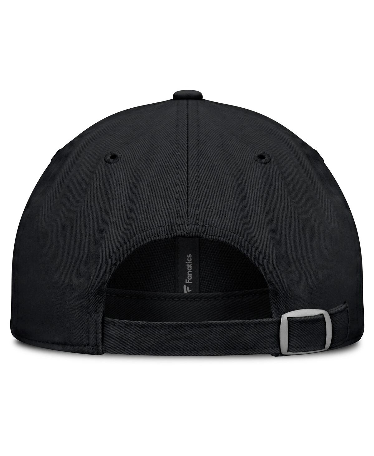Fanatics Men's Black Maryland Terrapins Myth Adjustable Hat In Black