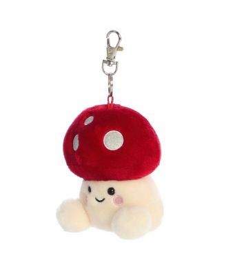 Mini Amanita Mushroom Palm Pals Adorable Clip-On Red 4"