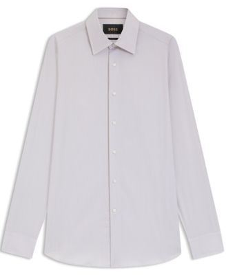 Men's Italian-Made Cotton Blend Dress Shirt