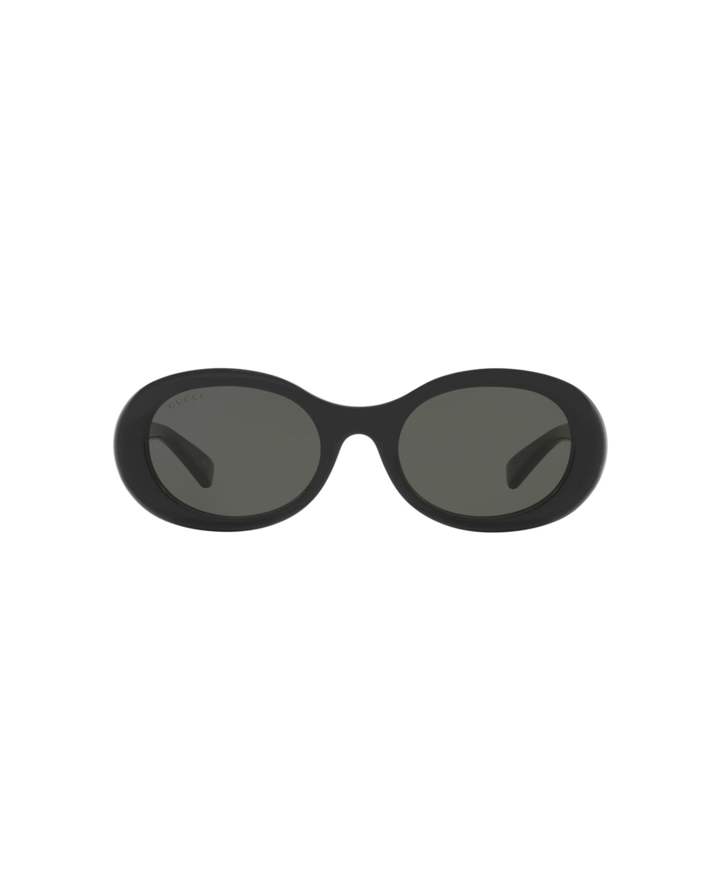 Женские солнцезащитные очки Gucci Oval Sunglasses, GG1587S GC000137, цвет: Чёрный — фото 2