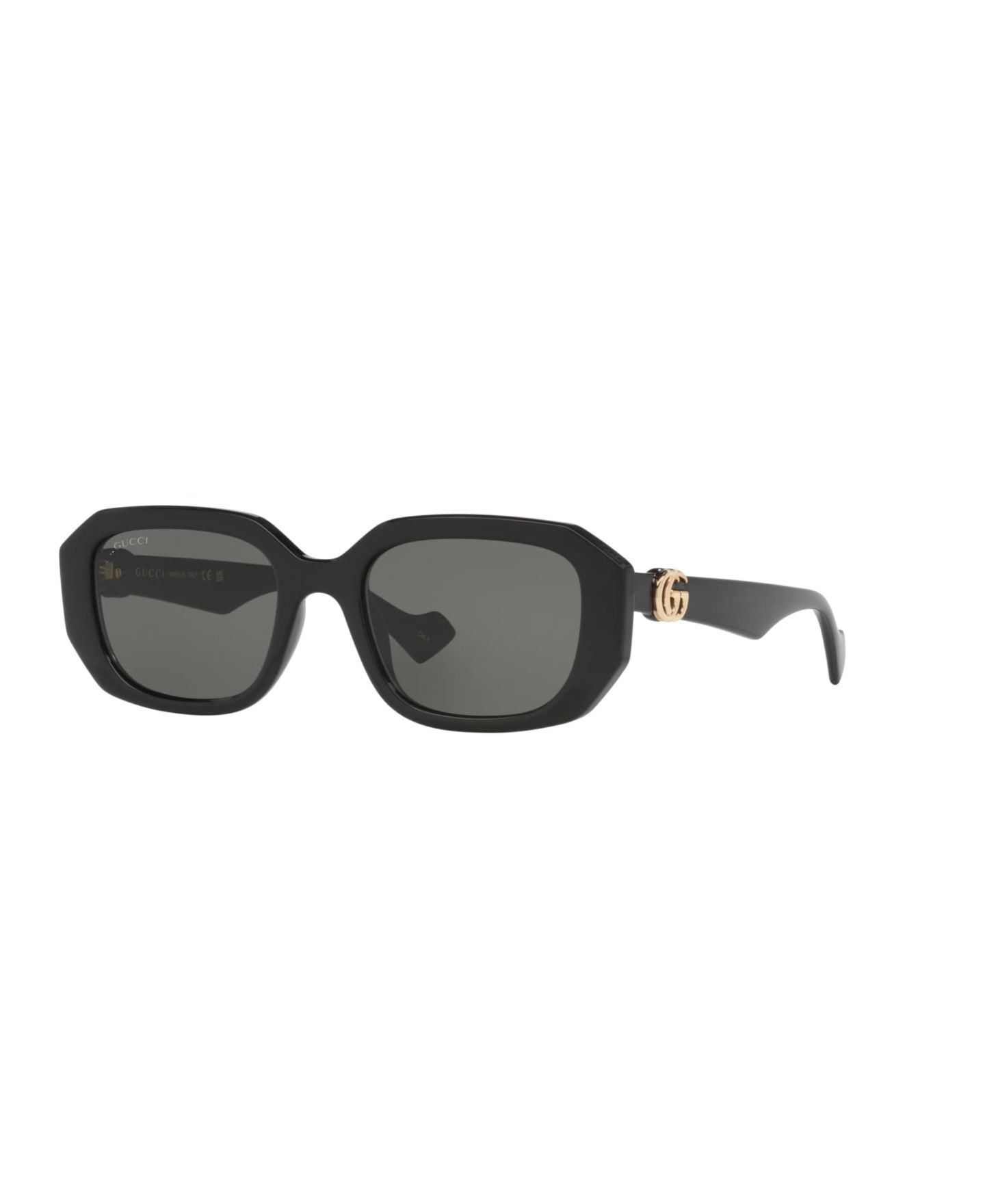 Женские солнцезащитные очки Gucci Rectangle Sunglasses, GG1535S GC002196, цвет: Чёрный — фото 1