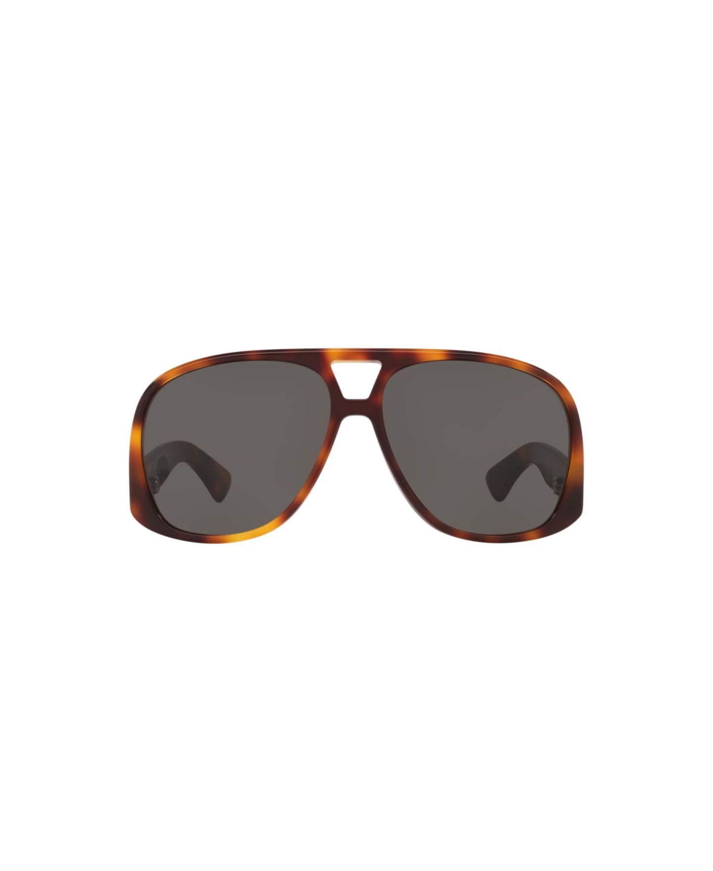 Женские солнцезащитные очки Saint Laurent Pilot Sunglasses, SL 652 YS000558, цвет: Черепаховый — фото 2