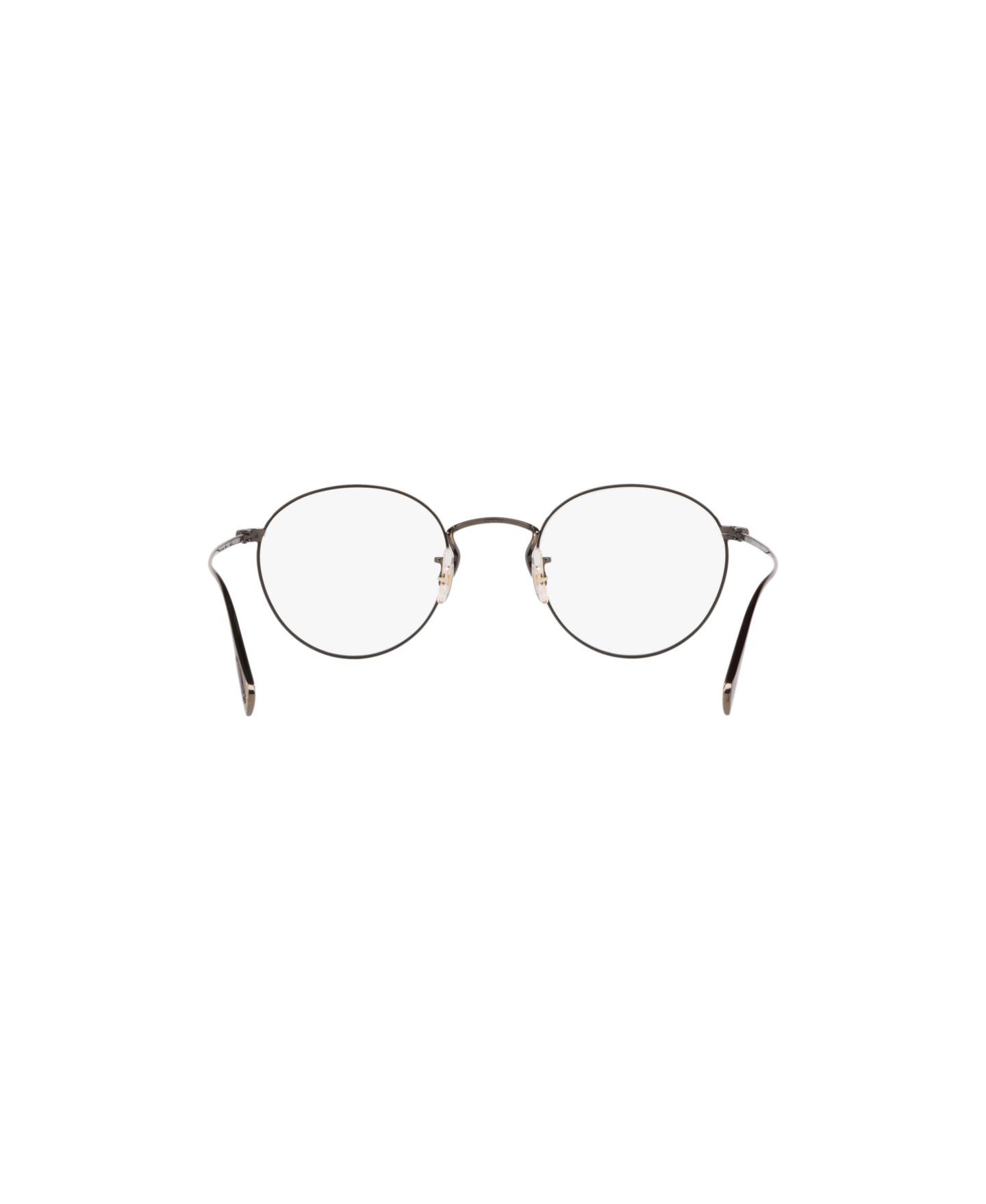 Мужские очки Oliver Peoples Man Panthos Metal OV1186 Coleridge Eyeglasses, цвет: Состаренный золотой чёрный — фото 4