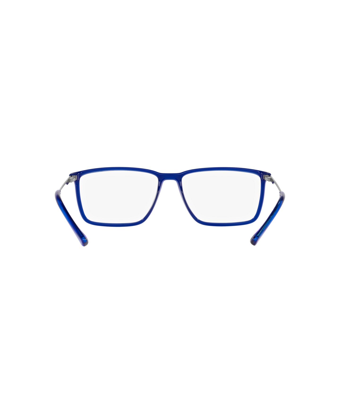 Мужские очки LensCrafters Man Rectangle Plastic EC3501 Eyeglasses, цвет: Синий — фото 4