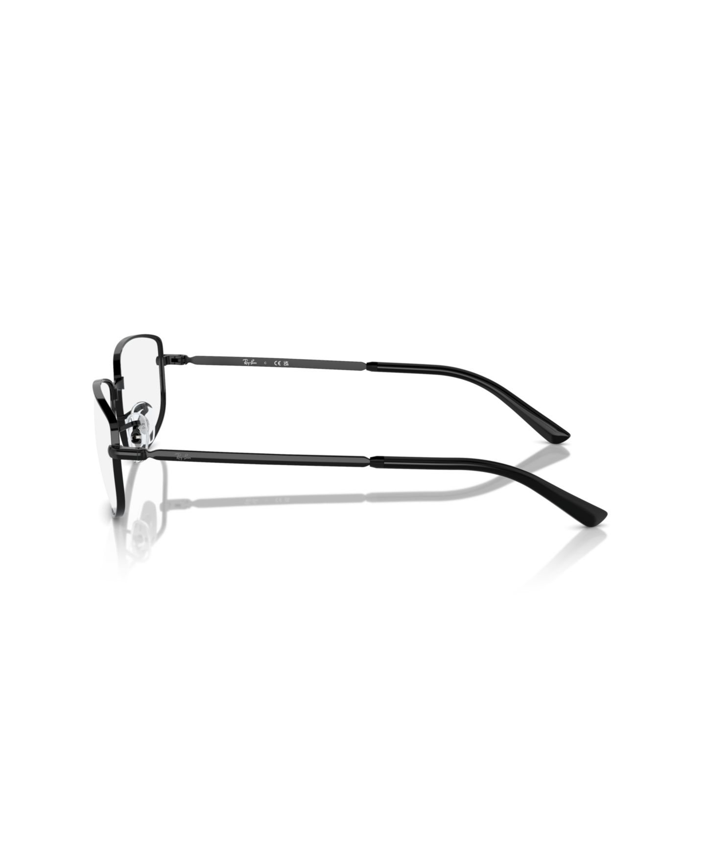 Очки Ray-Ban Unisex Irregular Metal RB3732V Optics Eyeglasses, цвет: Золотой — фото 7