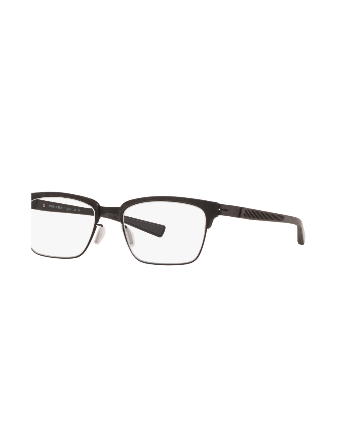 Unisex Untangled Eyeglasses, 6A3012 - Shiny Brushed Gunmetal