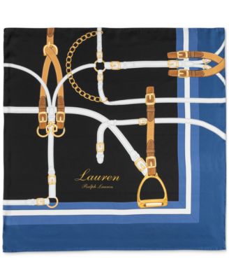 Lauren Ralph Lauren - Modern Belting Square Silk Scarf