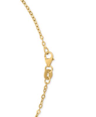 Diamond-Cut Mirror Cable Chain Necklace in 14k Yellow Gold, 18"