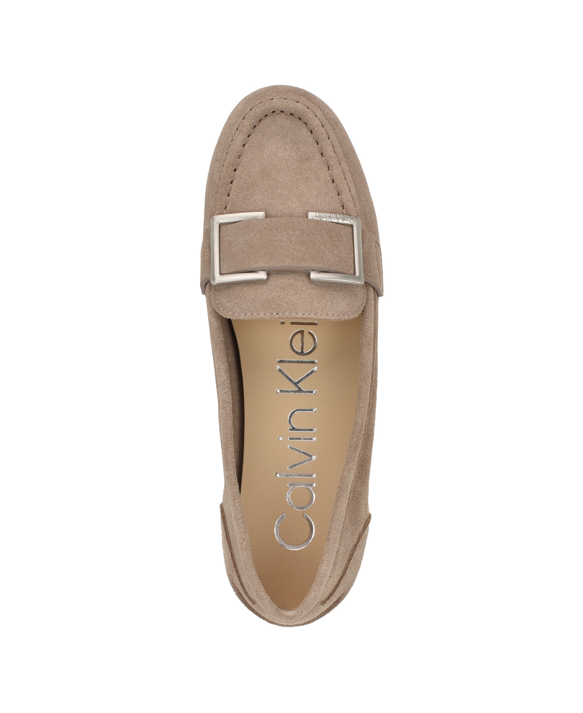 Calvin Klein Lydia Driving Shoe In Neutral