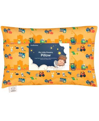 Toddler Pillow with Pillowcase, Small Pillow for Sleeping