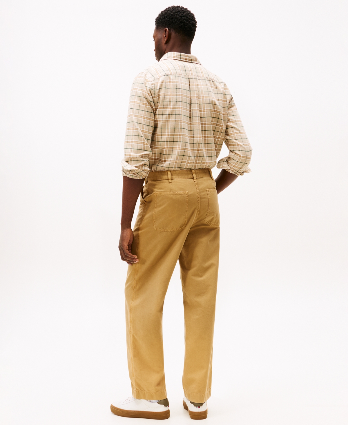 Tommy Hilfiger Men's Murray Canvas Carpenter Pants In Yellow