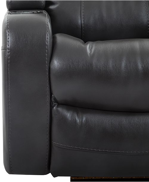 Furniture Clancy Fabric Power Recliner Furniture Macy's