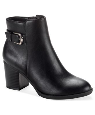 Style & Co - Women's Harlemm Belt Booties, Macy's Exclusive