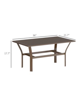 Outdoor Table, All-Weather Patio Table,