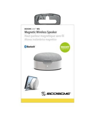 boomCAN MagSafe Portable Wireless Speaker