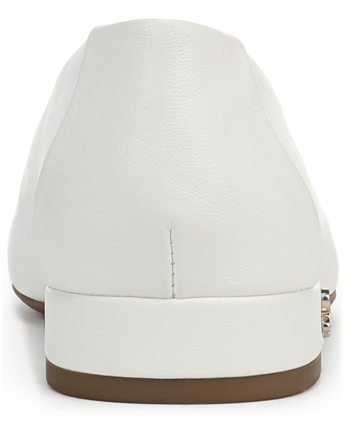 Sam & Libby Women's Gretta Square Toe Ballet Flats In White
