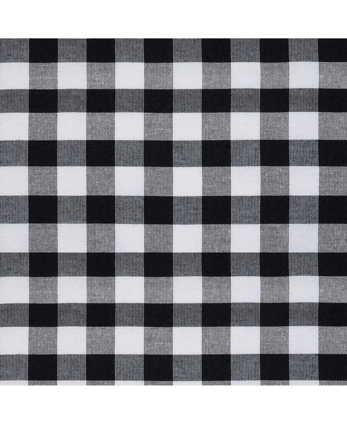 GoodGram Buffalo Check Gingham Custom Window Curtain Treatments