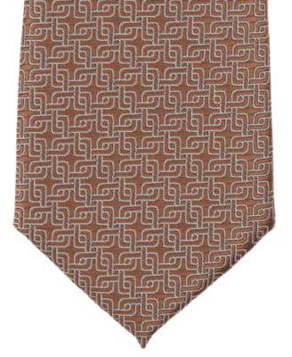 Men's Tundra Abstract Pattern Tie, Macy's Exclusive