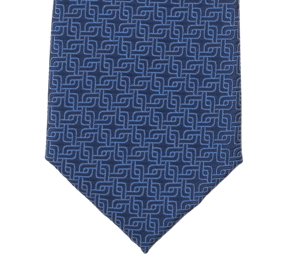 Alfani Men's Tundra Abstract Pattern Tie, Macy's Exclusive In Blue
