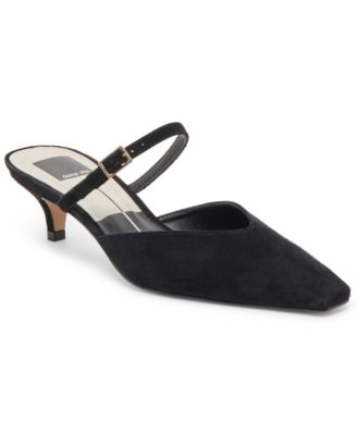 Dolce Vita - Women's Morgen Two-Piece Kitten-Heel Mule Pumps