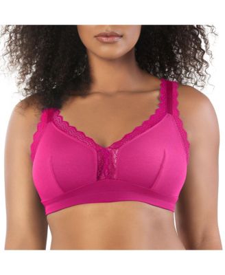 Women's Dalis Wire-Free Bralette, Pearl White, 30J