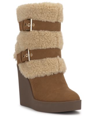 Jessica Simpson - Women's Meztyn Cozy Wedge Booties