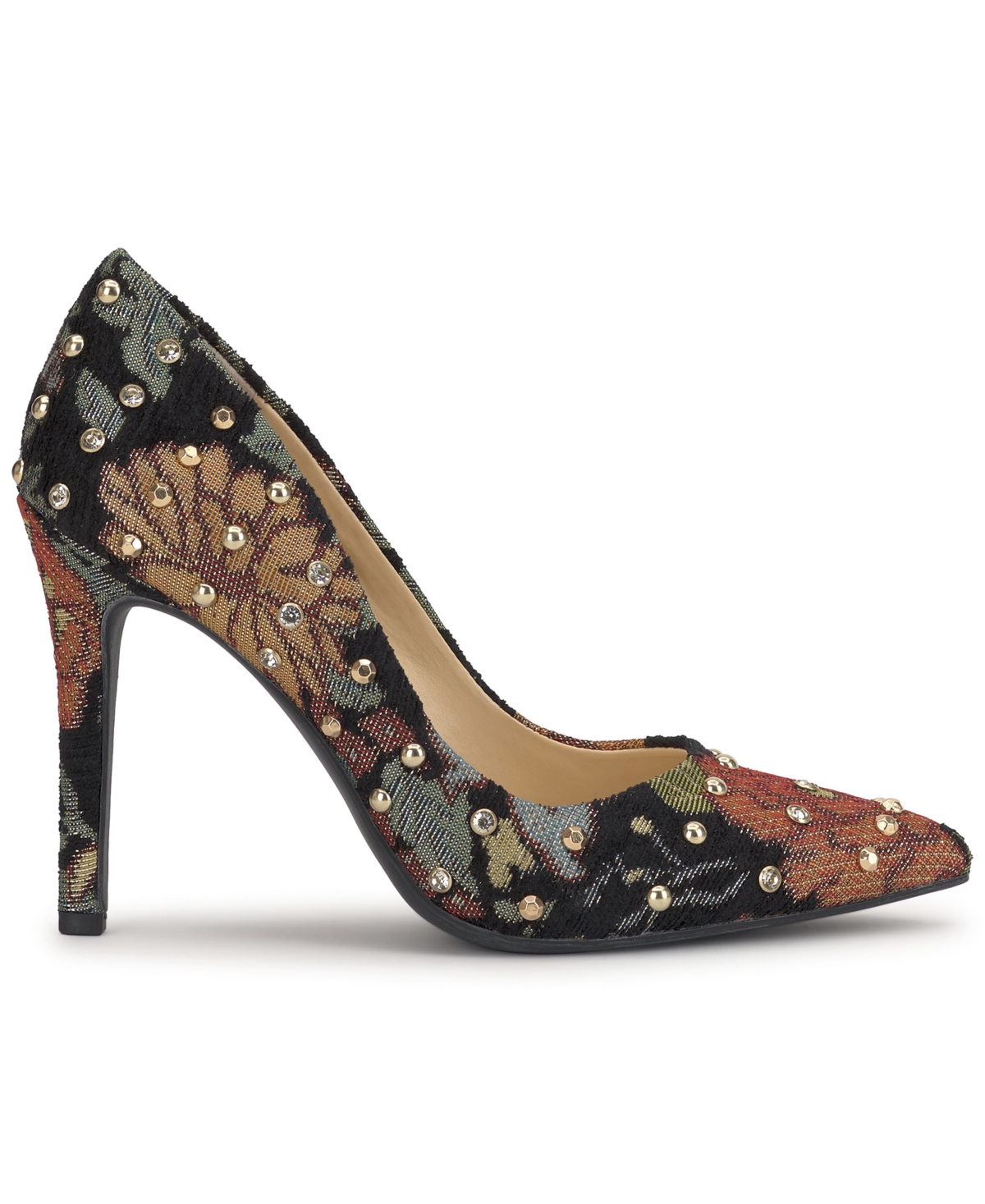 Jessica Simpson Women's Cassani Studded Pointed-toe Pumps In Multi