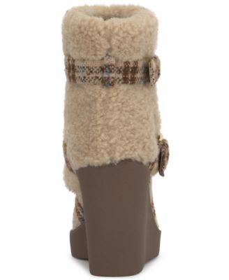 Women's Meztyn Cozy Wedge Booties