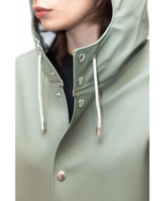 Stockholm Long Sleeve Hooded Raincoat
