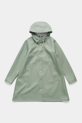 Women's Mosebacke Hooded Long Sleeve Raincoat