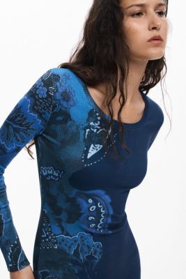 Women's Fitted mandala dress