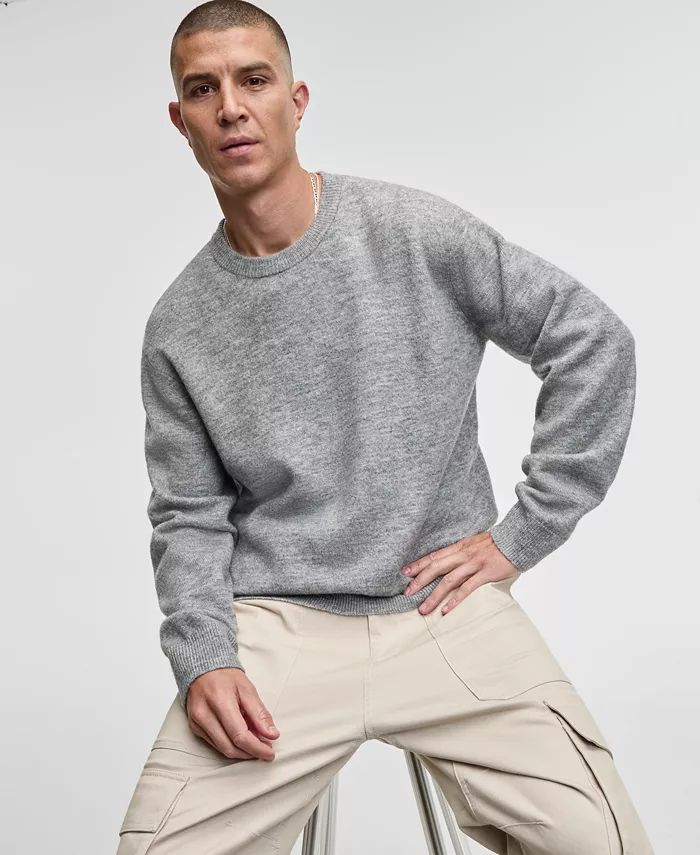 Men's Relaxed-Fit Cozy Sweater - thumbnail 4