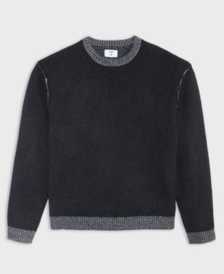 Men's Contrast Trim Sweater, Macy's Exclusive