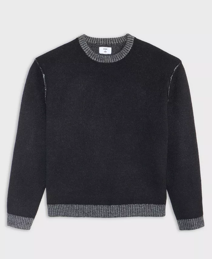 Men's Contrast Trim Sweater - thumbnail 5