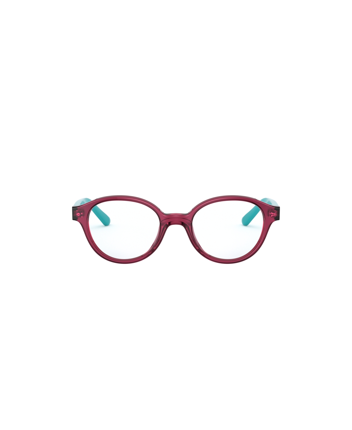Vogue Eyewear 43mm Oval Optical Glasses In Red