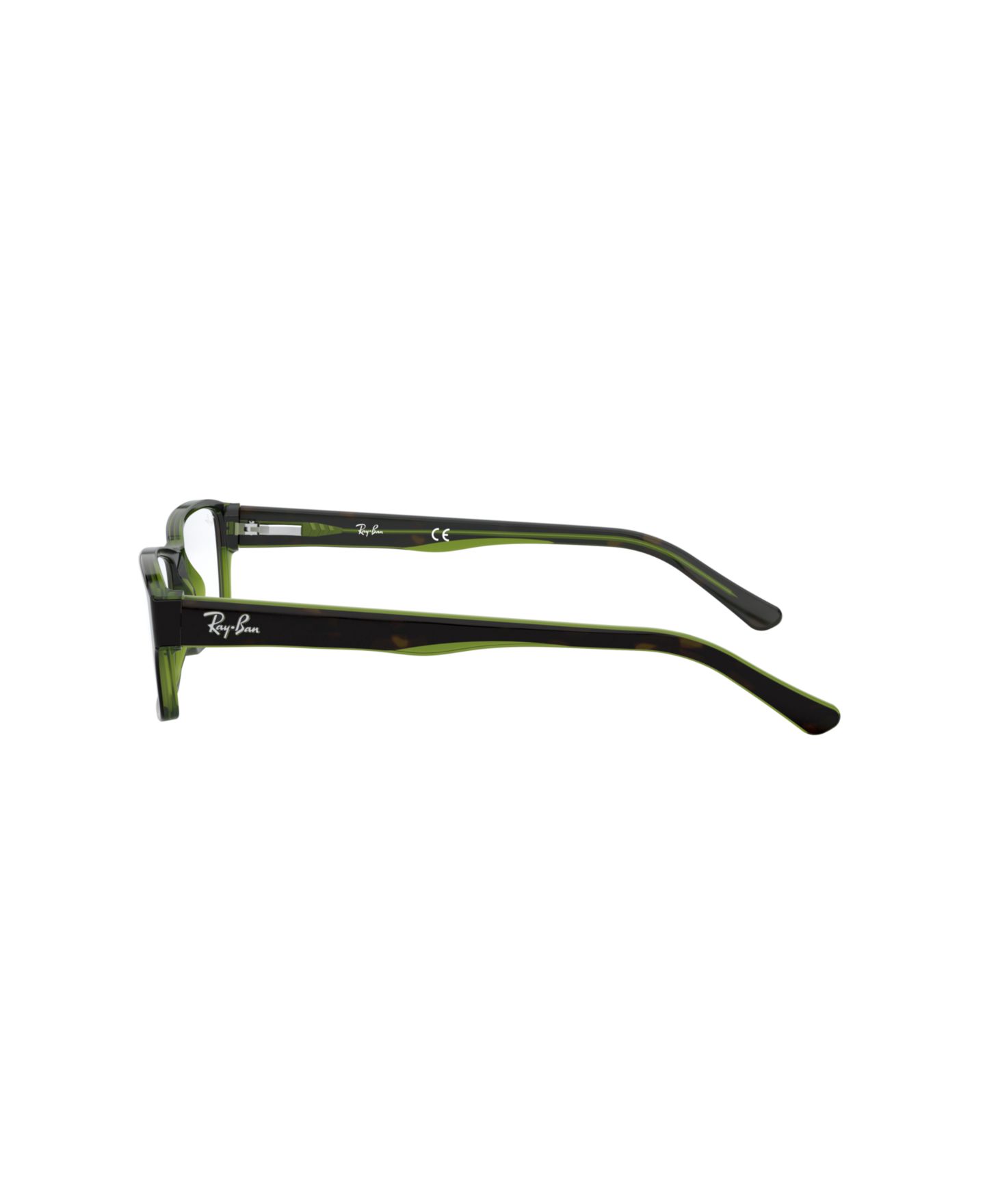 Очки Ray-Ban Unisex Rectangle Plastic RB5169 Optics Eyeglasses, цвет: Гавана — фото 3
