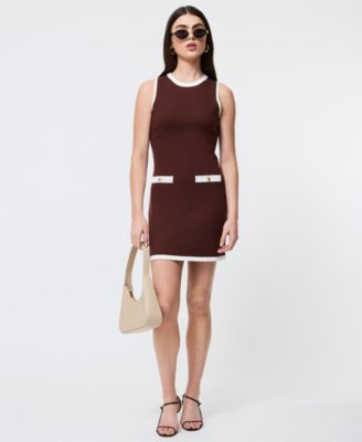 Women's Ruthie Sleeveless Knit Shift Mini Dress