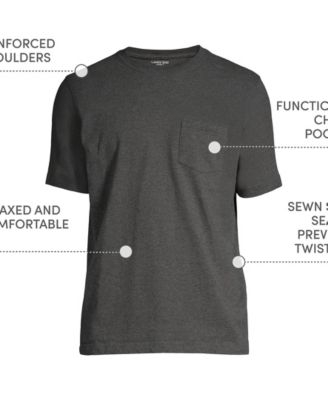 Men's Tall Super-T Short Sleeve T-Shirt with Pocket