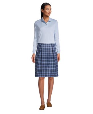 Women's Long Sleeve Interlock Polo Shirt