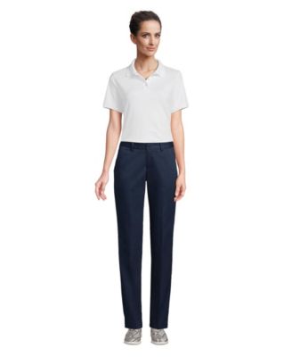 Women's School Uniform Short Sleeve Interlock Polo Shirt