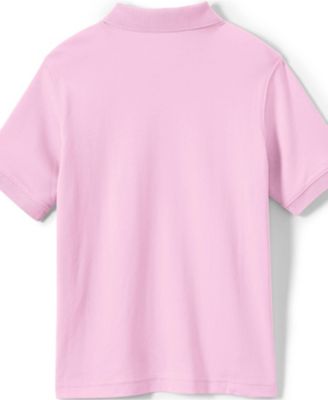 Boys Short Sleeve Interlock Polo Shirt