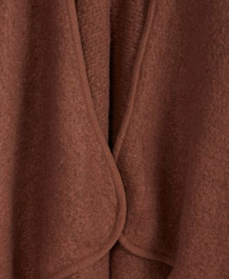 Faux Fur Trim Luxe Ruana Topper, Macy's Exclusive