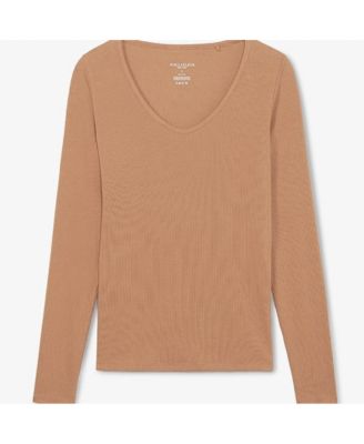 Marcia T-Shirt - Ribbed Pima Cotton