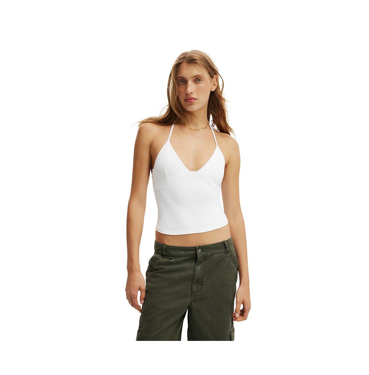 Women's Hold Me Halter - Black